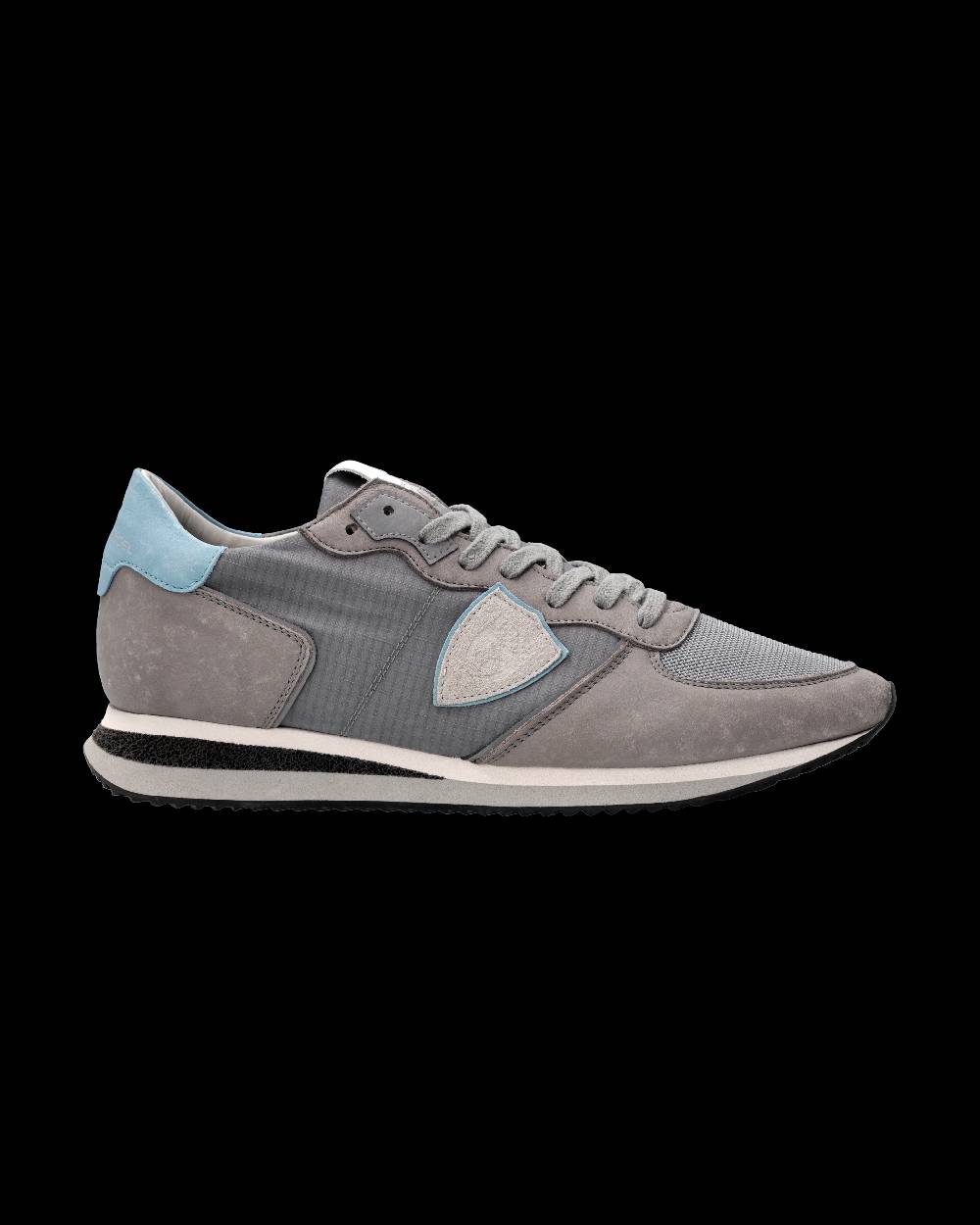 Philippe Model Sneaker Trpx Uomo, Grigio e Azzurro Convenienza