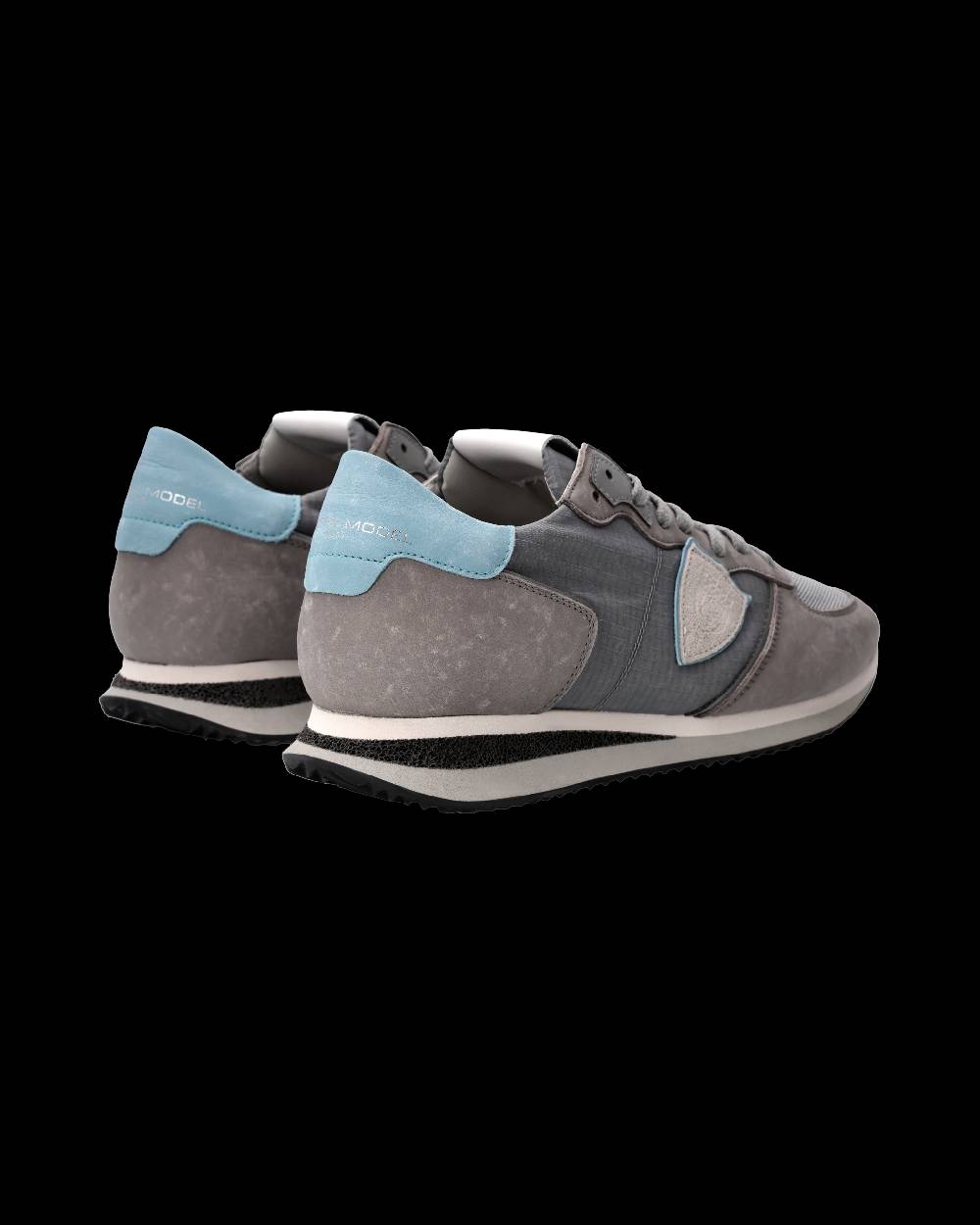 Philippe Model Sneaker Trpx Uomo, Grigio e Azzurro Convenienza