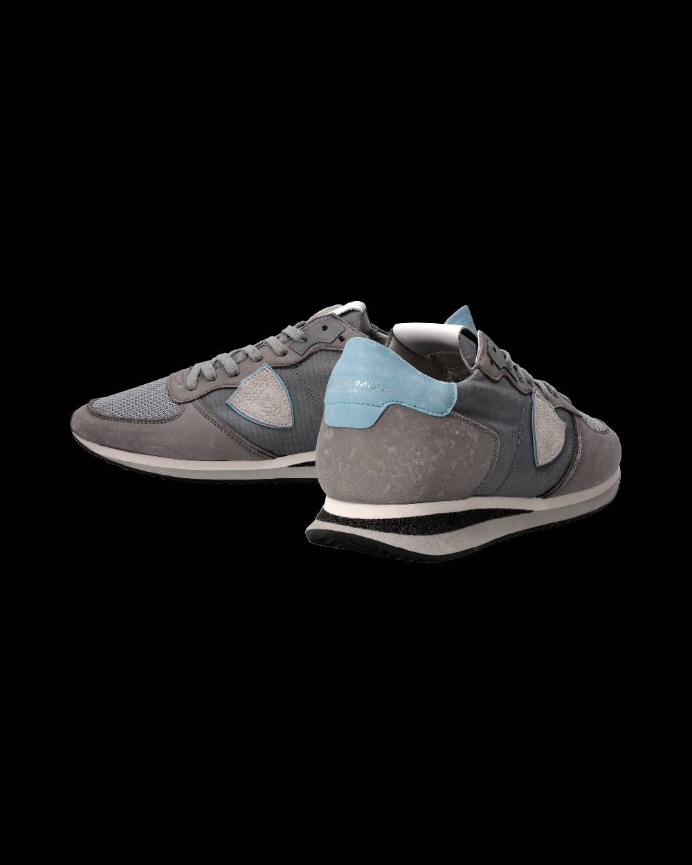 Philippe Model Sneaker Trpx Uomo, Grigio e Azzurro Convenienza