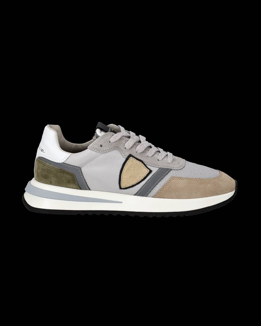 Philippe Model Sneakers Tropez 2.1 da Uomo Grigie in Tessuto Tecnico Sconto