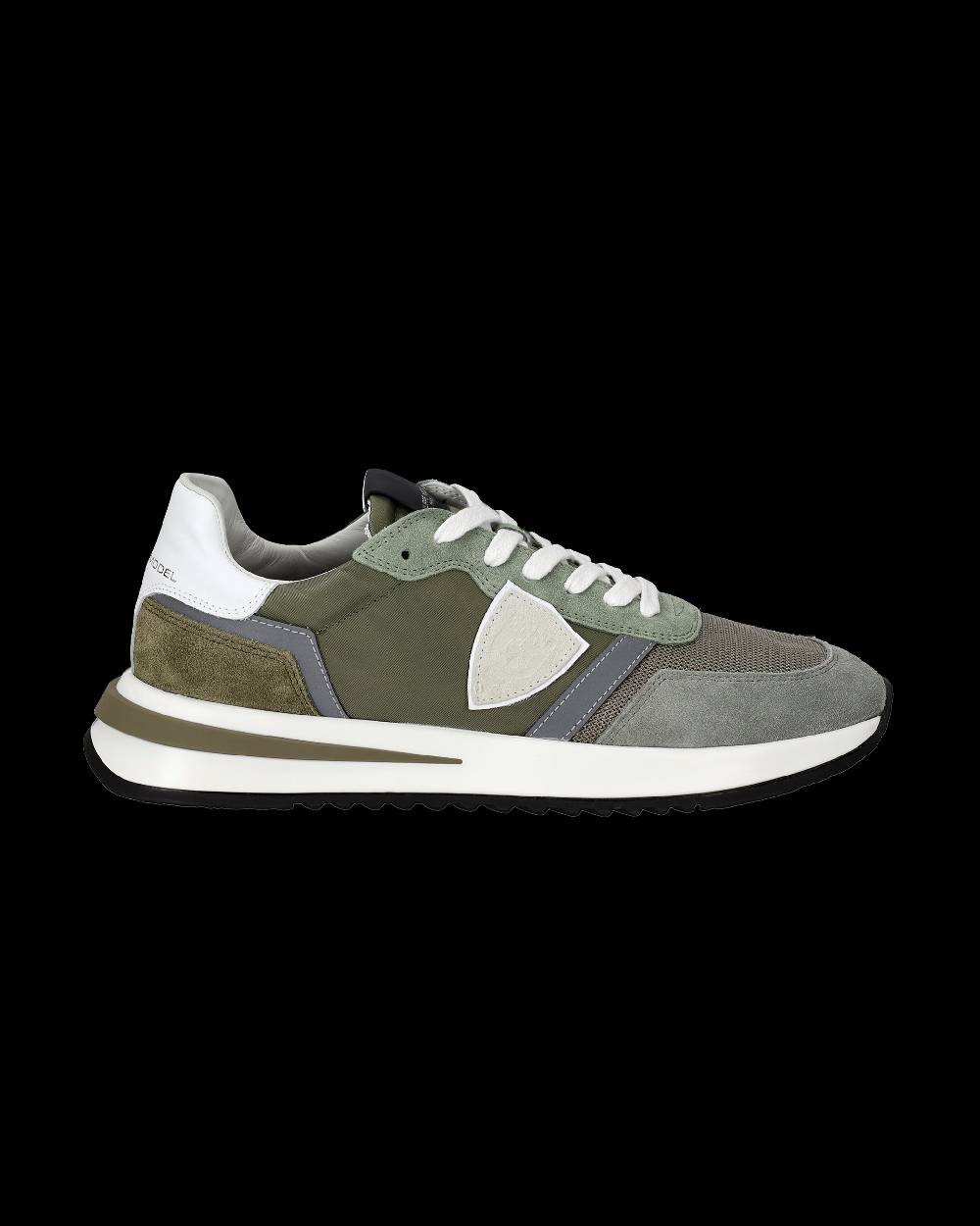 Philippe Model Sneakers Tropez 2.1 da Uomo Verdi in Tessuto Tecnico Offerta
