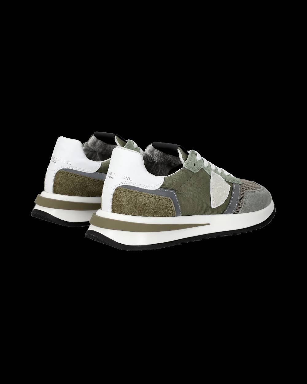 Philippe Model Sneakers Tropez 2.1 da Uomo Verdi in Tessuto Tecnico Offerta