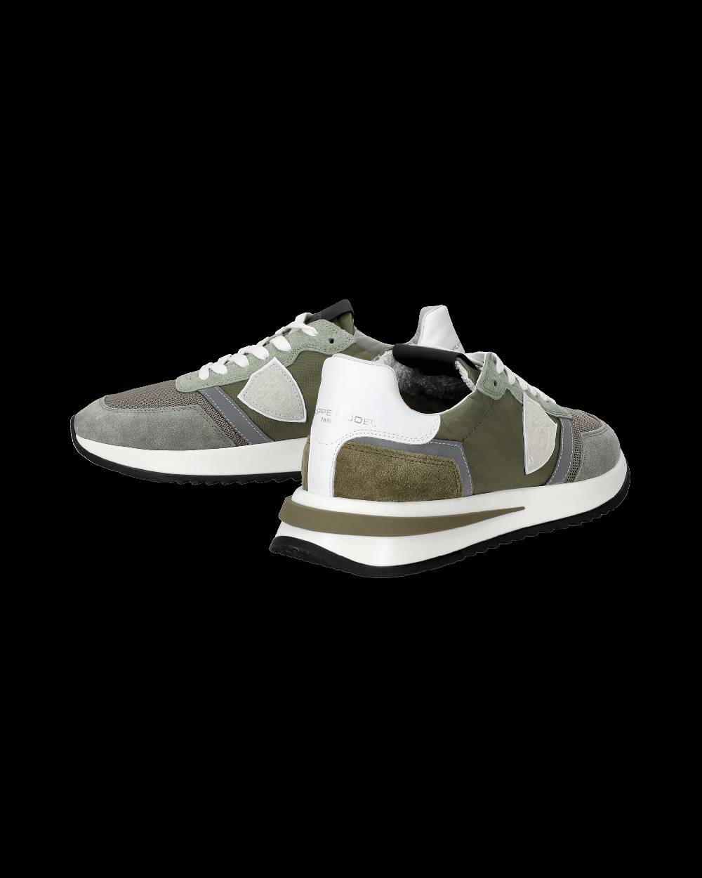 Philippe Model Sneakers Tropez 2.1 da Uomo Verdi in Tessuto Tecnico Offerta