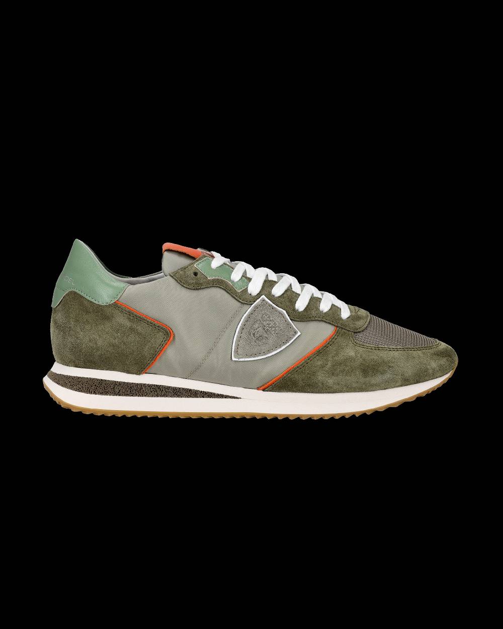 Philippe Model Sneaker bassa Trpx uomo - verde e arancio Economico