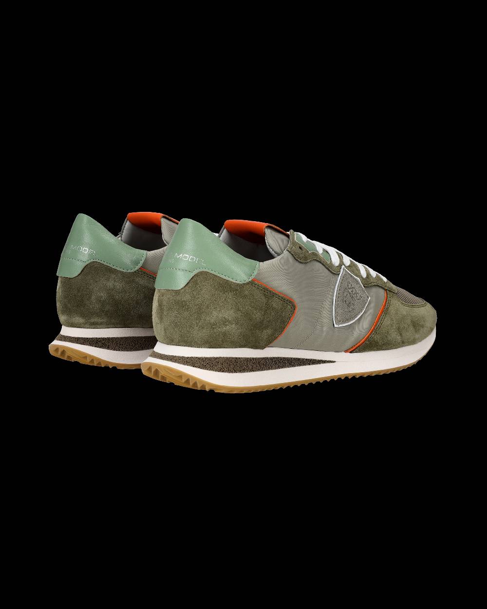 Philippe Model Sneaker bassa Trpx uomo - verde e arancio Economico