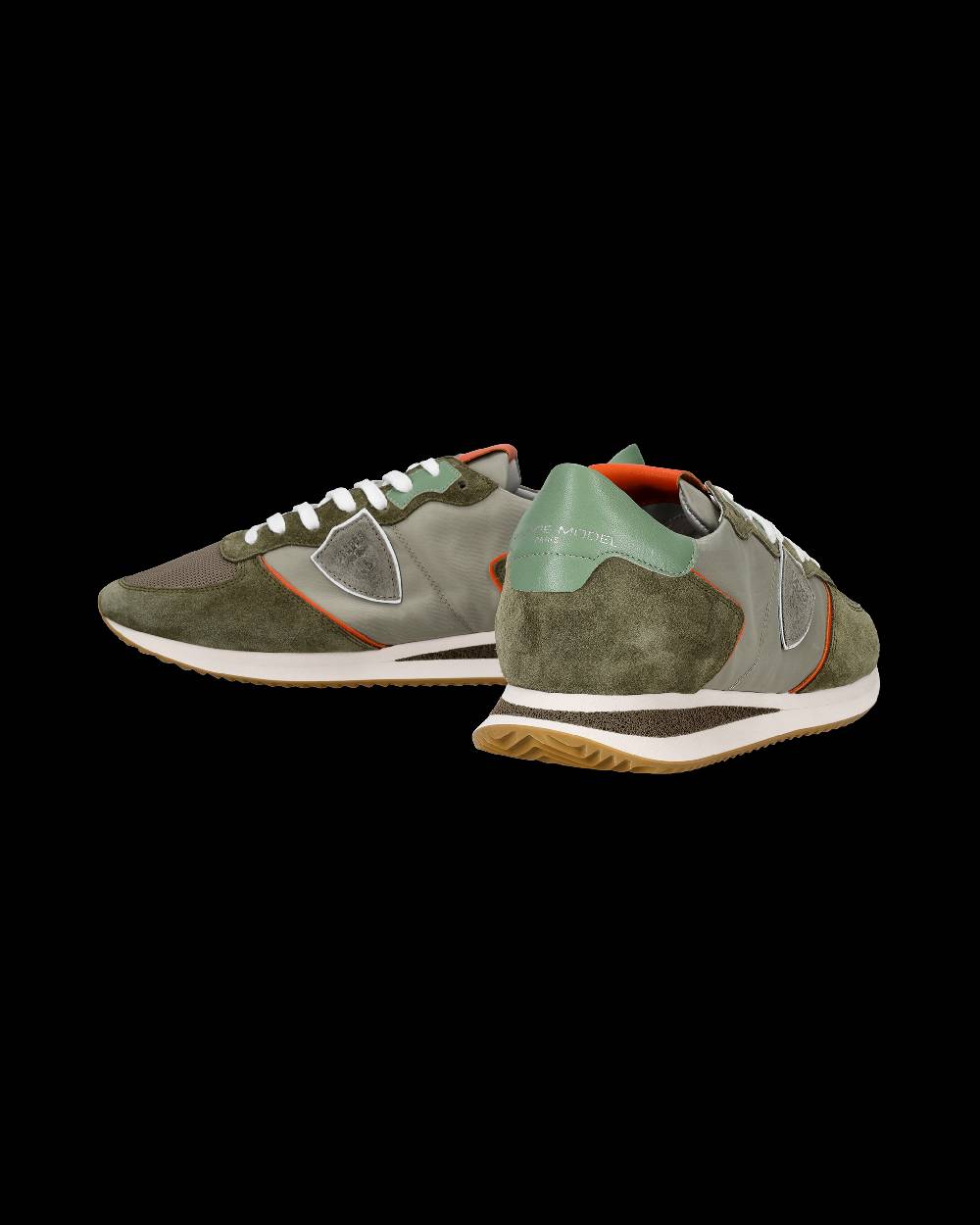 Philippe Model Sneaker bassa Trpx uomo - verde e arancio Economico