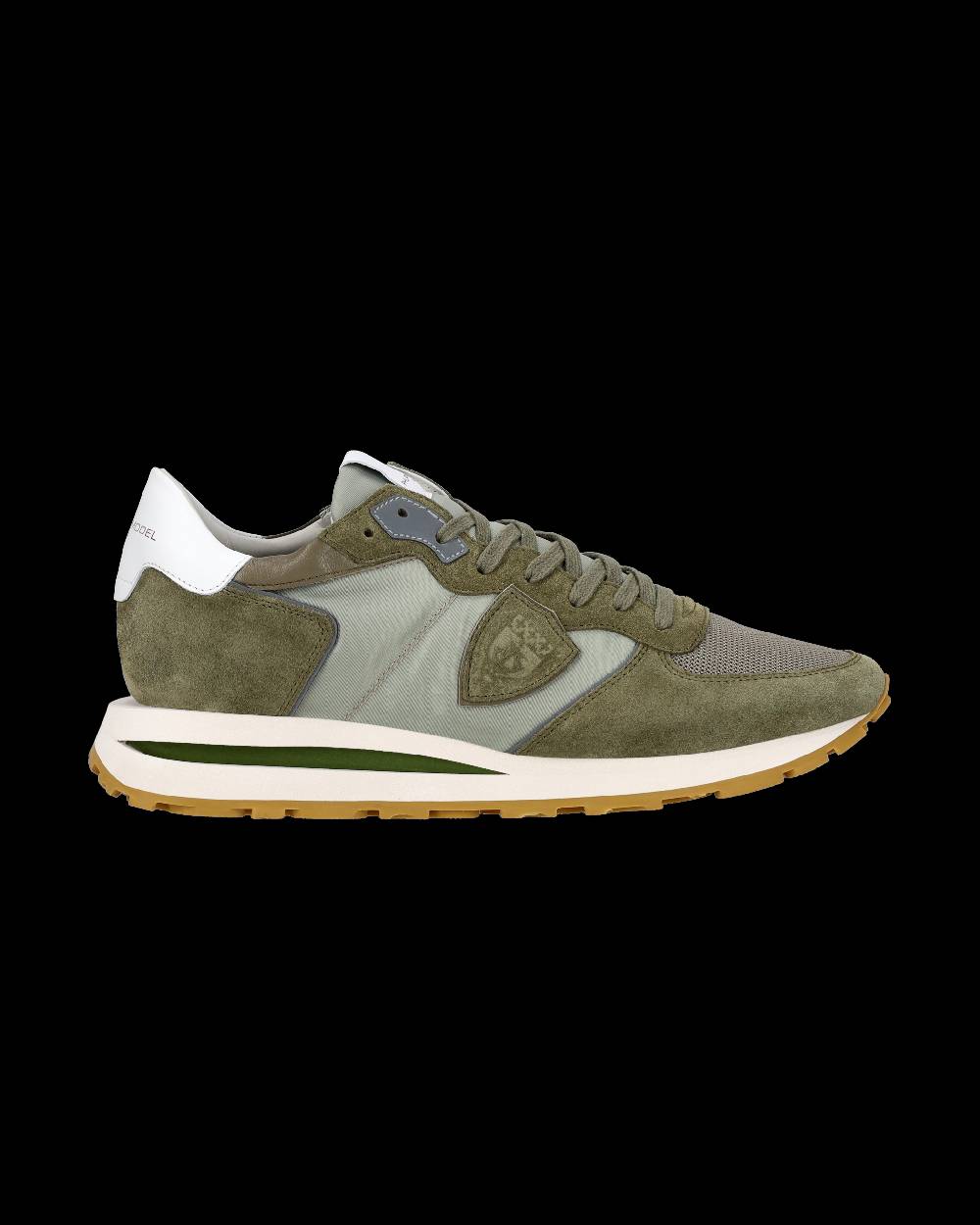 Philippe Model Sneaker basse Tropez Haute uomo - verde In Vendita