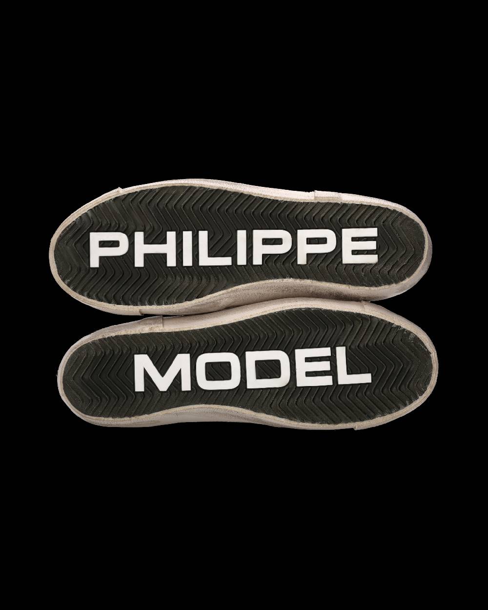 Philippe Model Sneaker Prsx Uomo, Bianco e Antracite Spedizione Gratuita