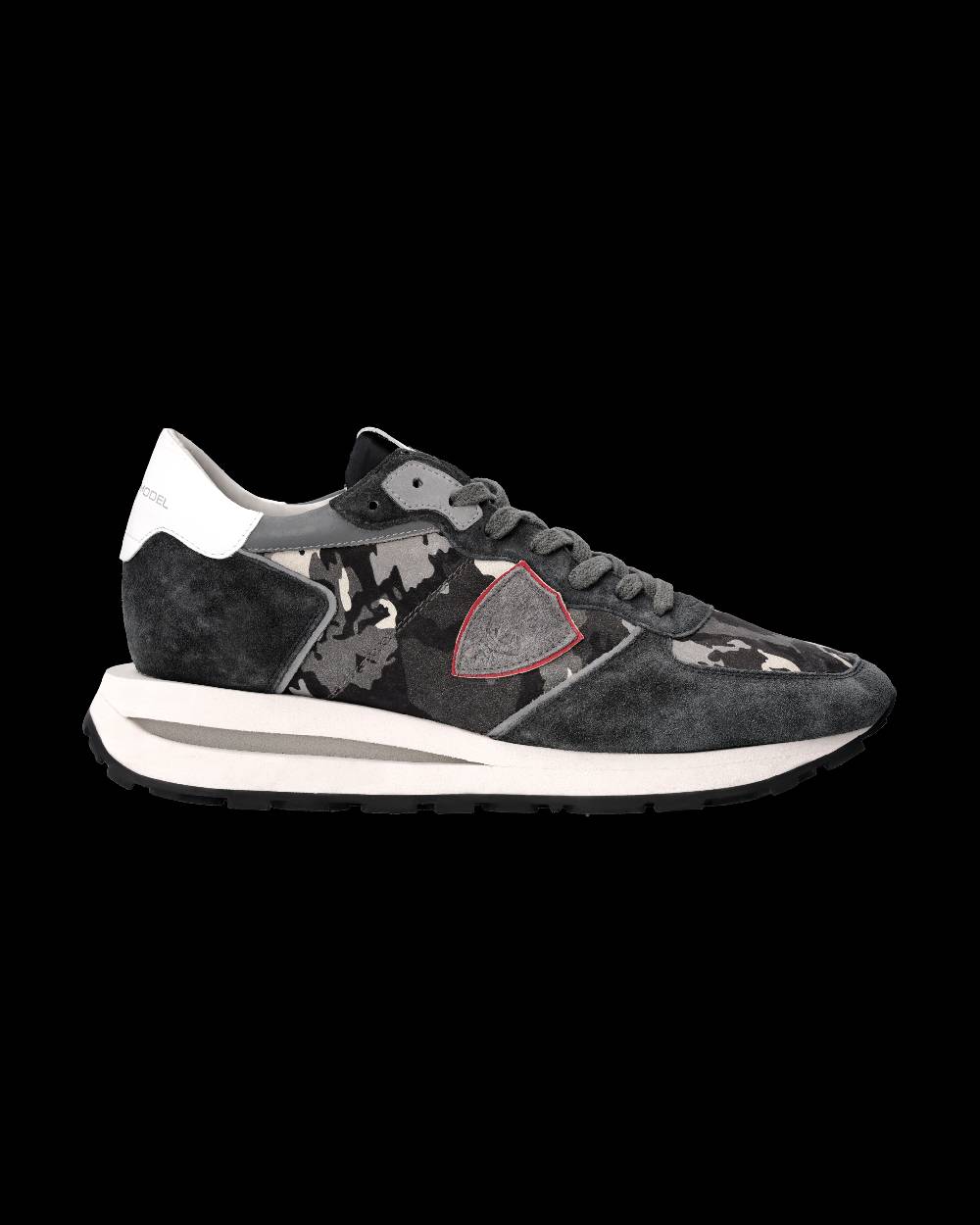 Philippe Model Sneaker Tropez Haute Uomo, Grigio Pezzi Unici