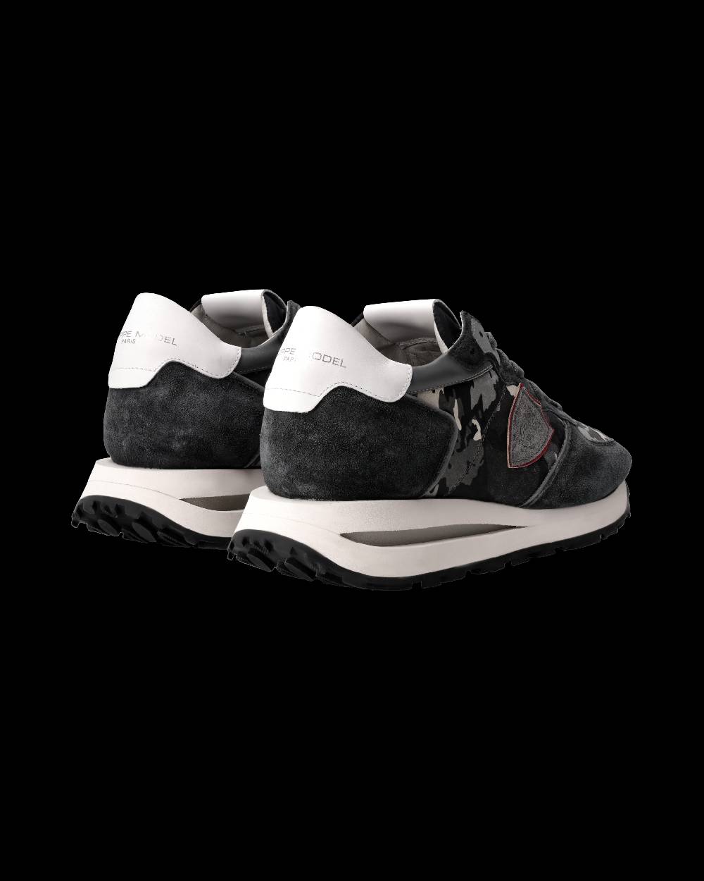 Philippe Model Sneaker Tropez Haute Uomo, Grigio Pezzi Unici