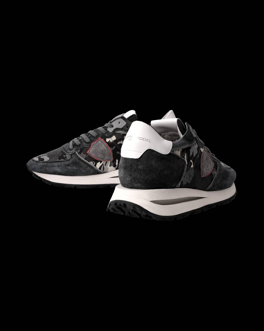 Philippe Model Sneaker Tropez Haute Uomo, Grigio Pezzi Unici
