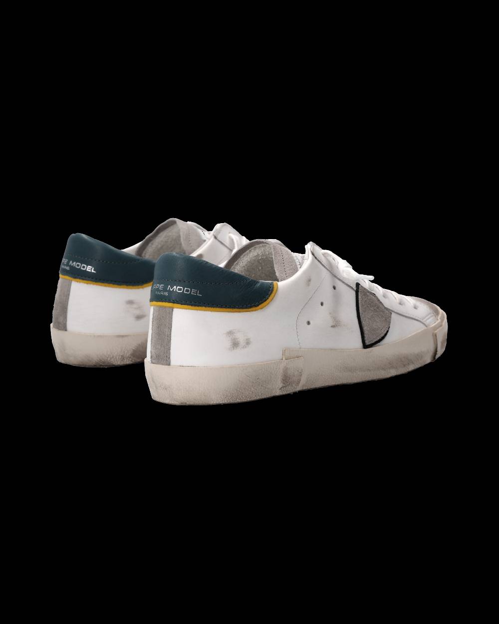 Philippe Model Sneaker Prsx Uomo, Bianco e Verde Acquista Ora