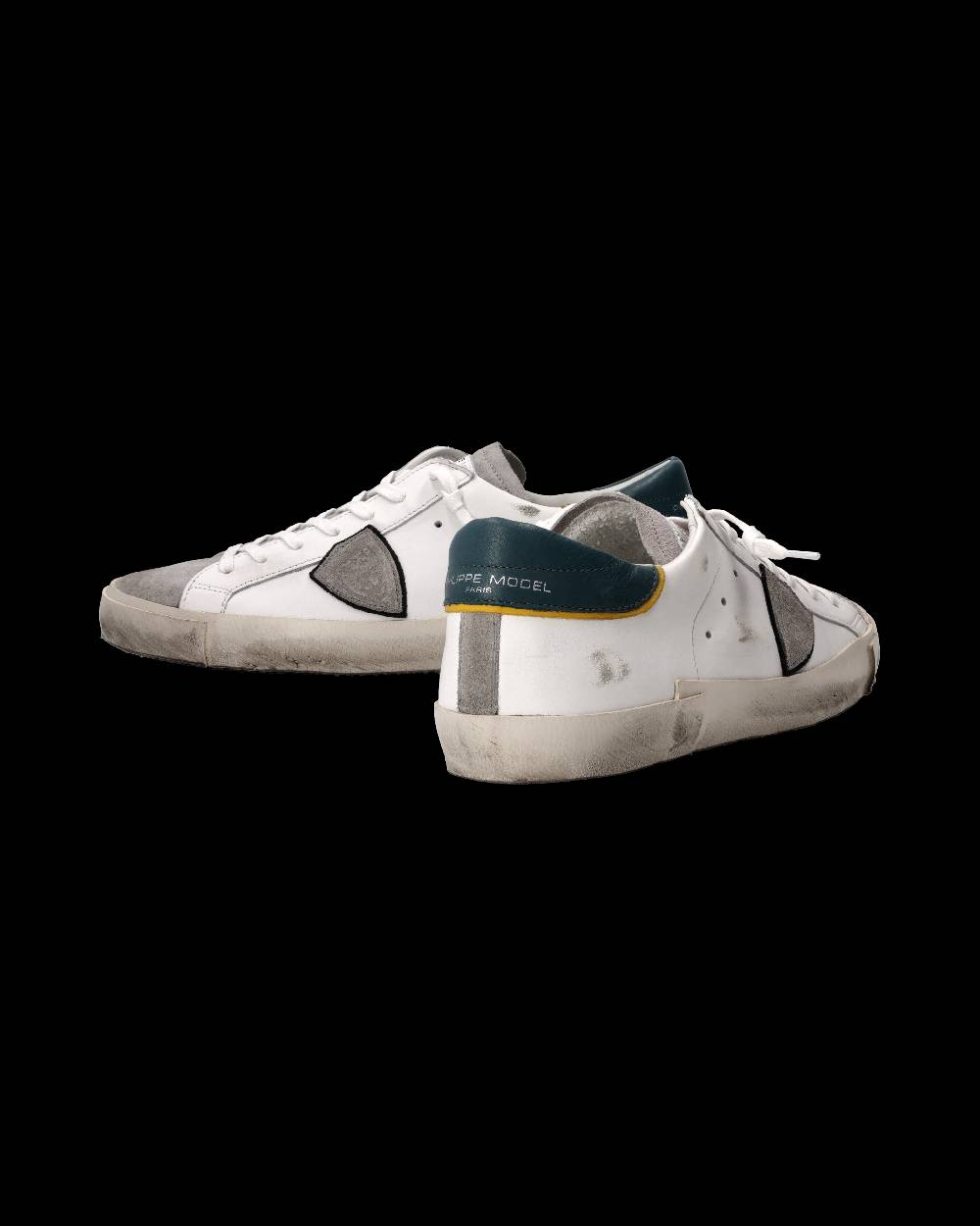 Philippe Model Sneaker Prsx Uomo, Bianco e Verde Acquista Ora