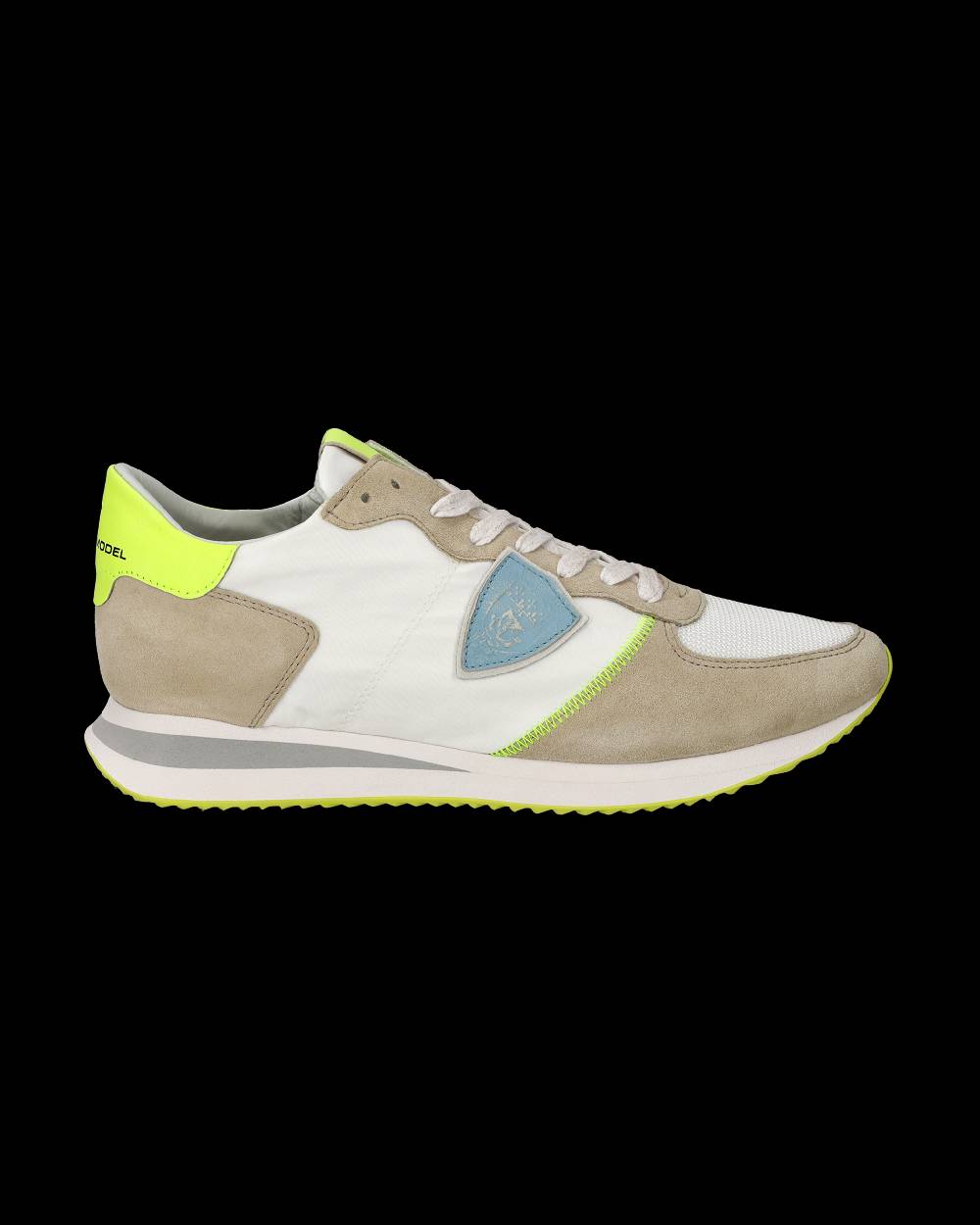 Philippe Model Sneakers Trpx da Uomo Bianche in Tessuto Tecnico Offerte