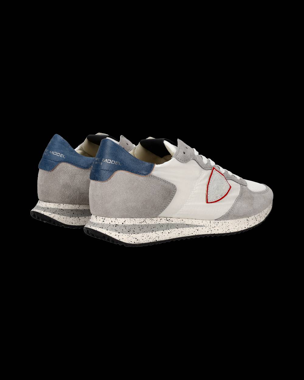 Philippe Model Sneakers Trpx Running Uomo, Bianco Blue Vendita Calda