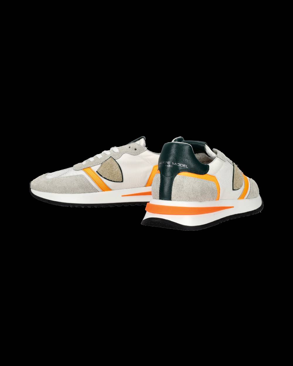 Philippe Model Sneaker bassa Tropez 2.1 uomo - bianco e arancio Vendita Economica