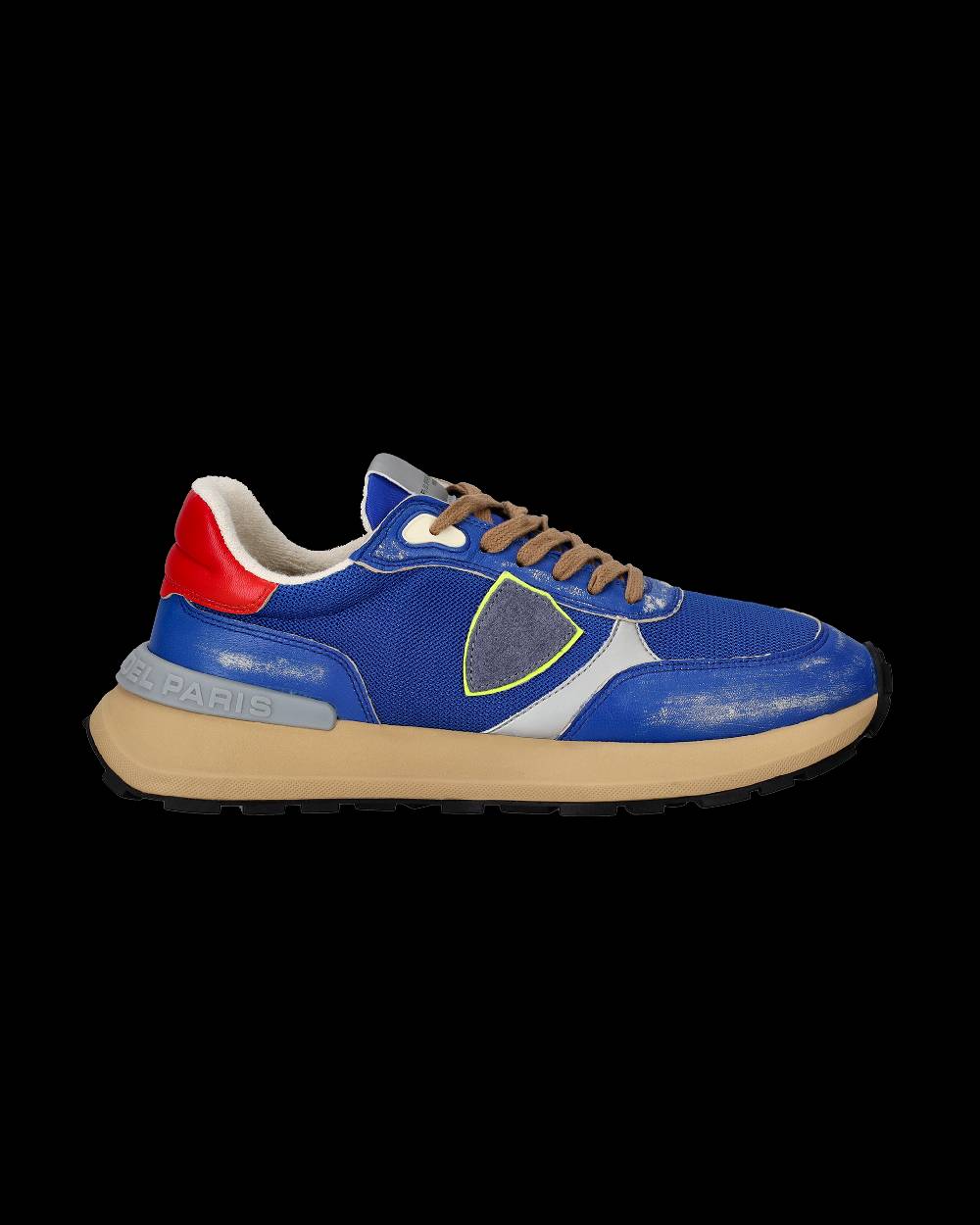 Philippe Model Sneakers Antibes da Uomo Bluette in Tessuto Tecnico In Saldo