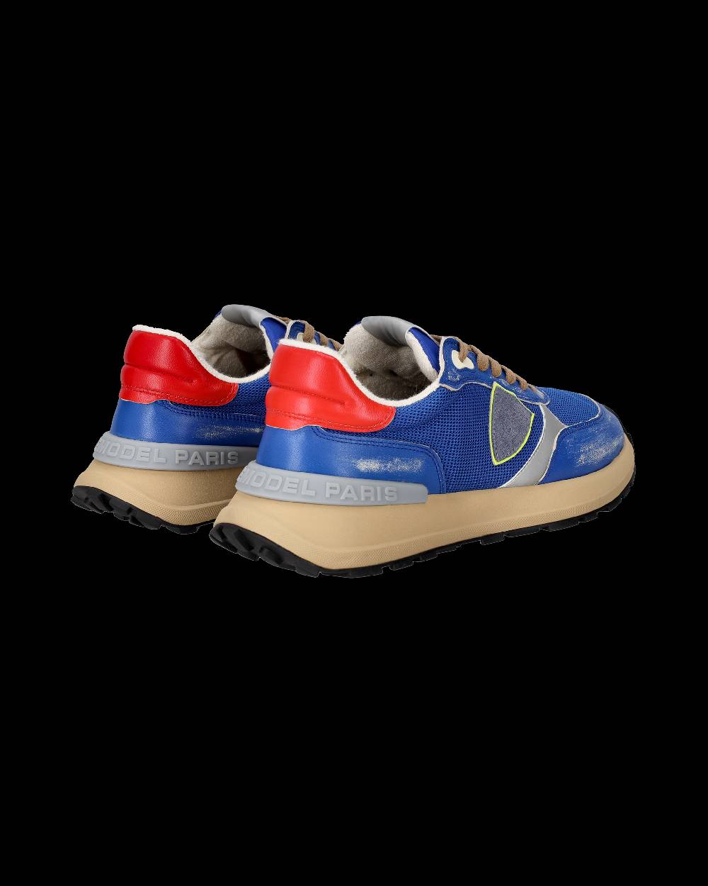 Philippe Model Sneakers Antibes da Uomo Bluette in Tessuto Tecnico In Saldo
