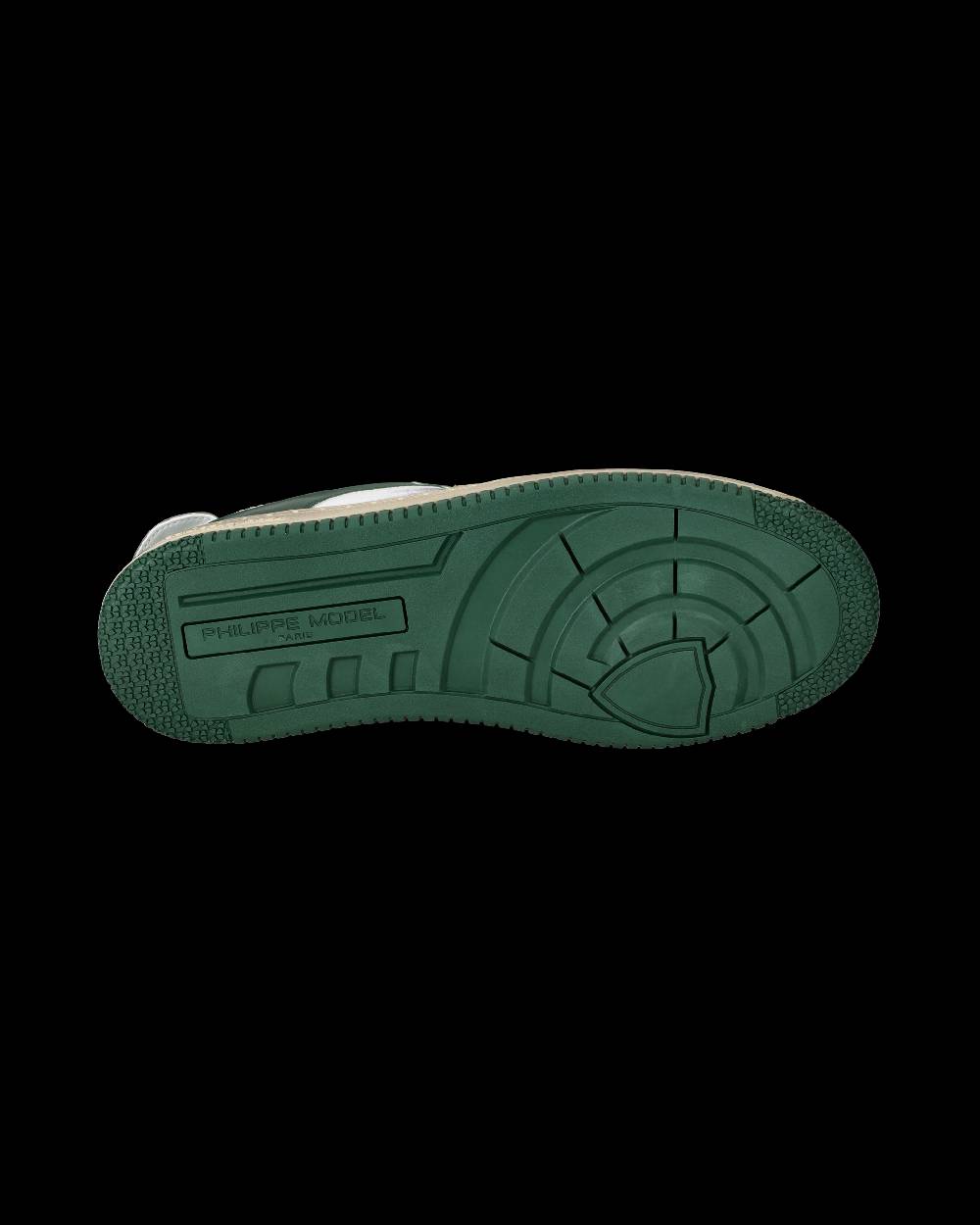 Philippe Model Sneaker basse Lyon uomo - verde e giallo Nuova