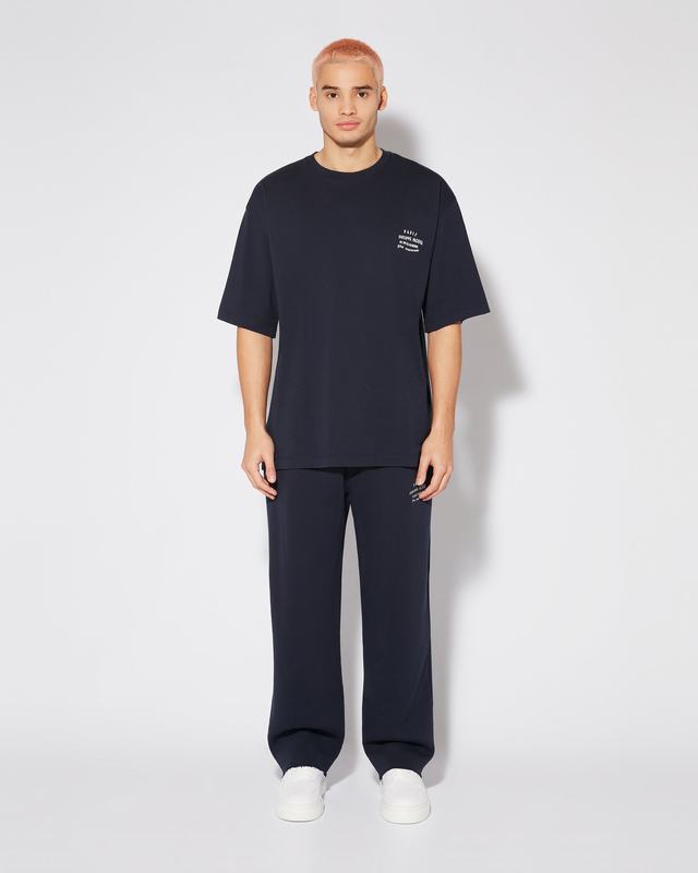 Philippe Model T-Shirt Maurice da Uomo Blu in Jersey 2025