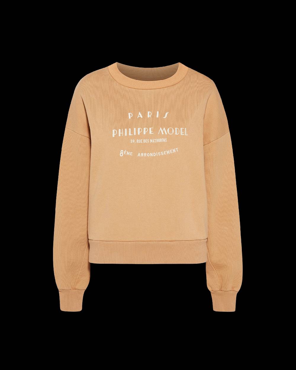 Philippe Model Maglione girocollo Babette da Donna Marrone in Jersey Fino Al -60%