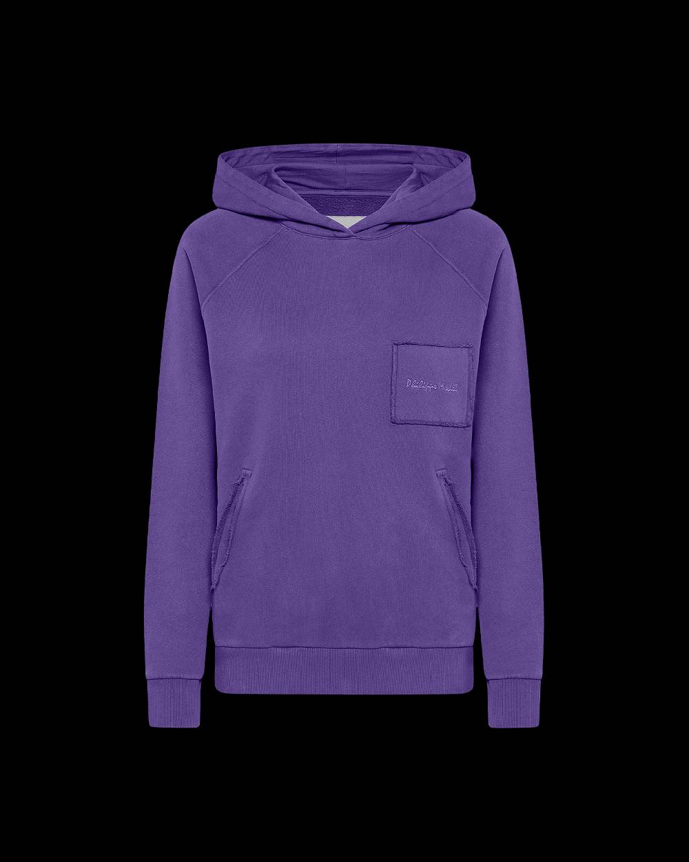 Philippe Model Felpa con cappuccio JADE da Donna Viola in Jersey Prezzo Ridotto