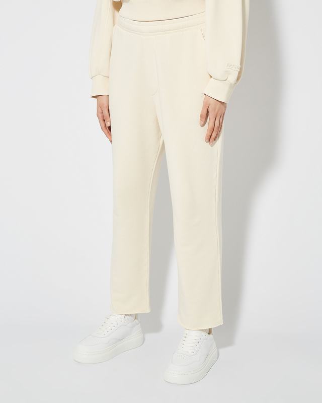Philippe Model Pantaloni Claire da Donna Beige ecru in Jersey Economico