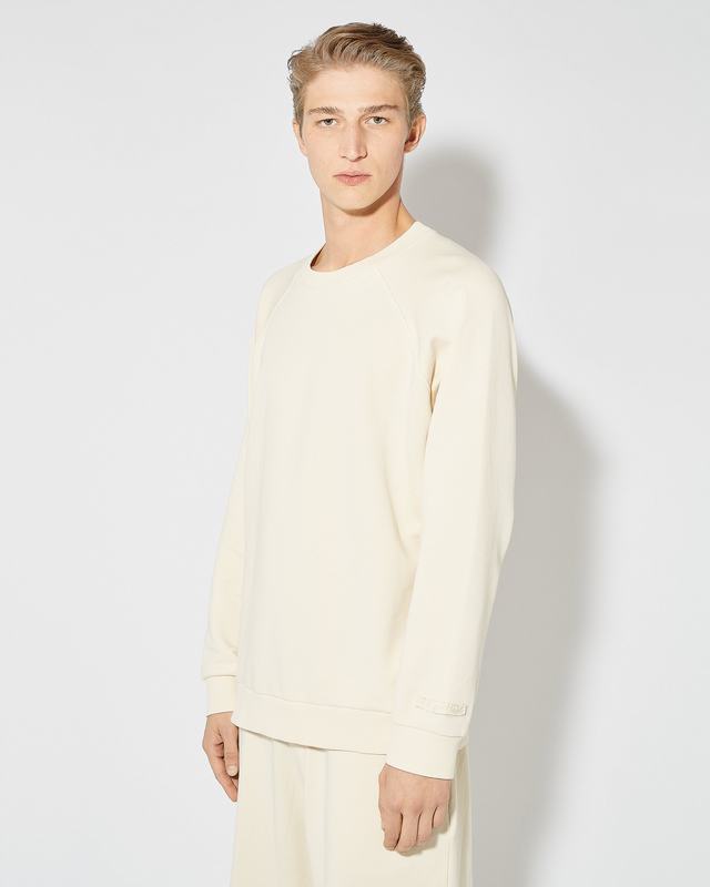 Philippe Model Felpa girocollo Bernard da Uomo Beige ecru in Jersey Offerte