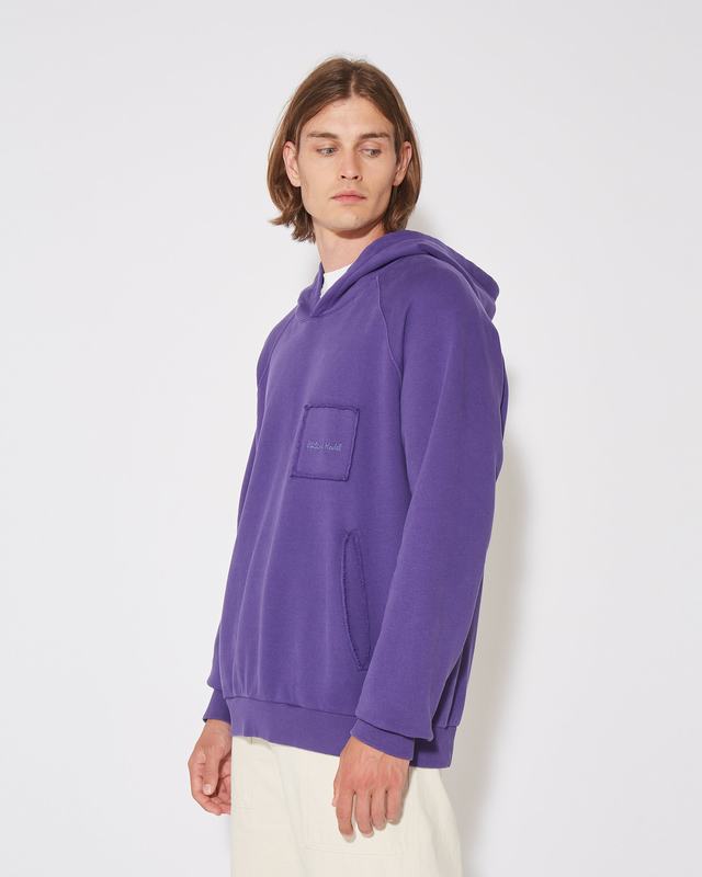 Philippe Model Felpa con cappuccio JEAN da Uomo Viola in Jersey Vendita Calda