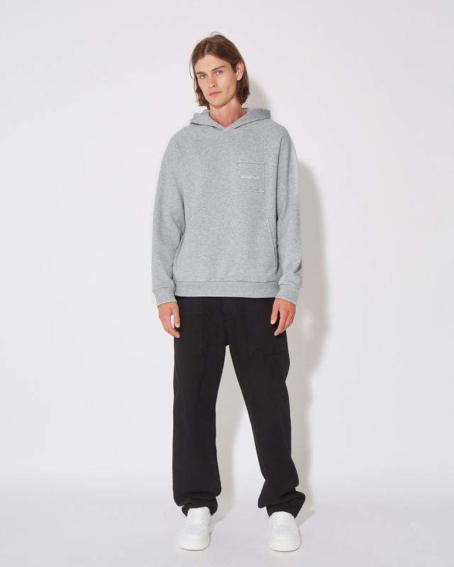 Philippe Model Felpa con cappuccio JEAN da Uomo Grigia in Jersey Vendita Economica