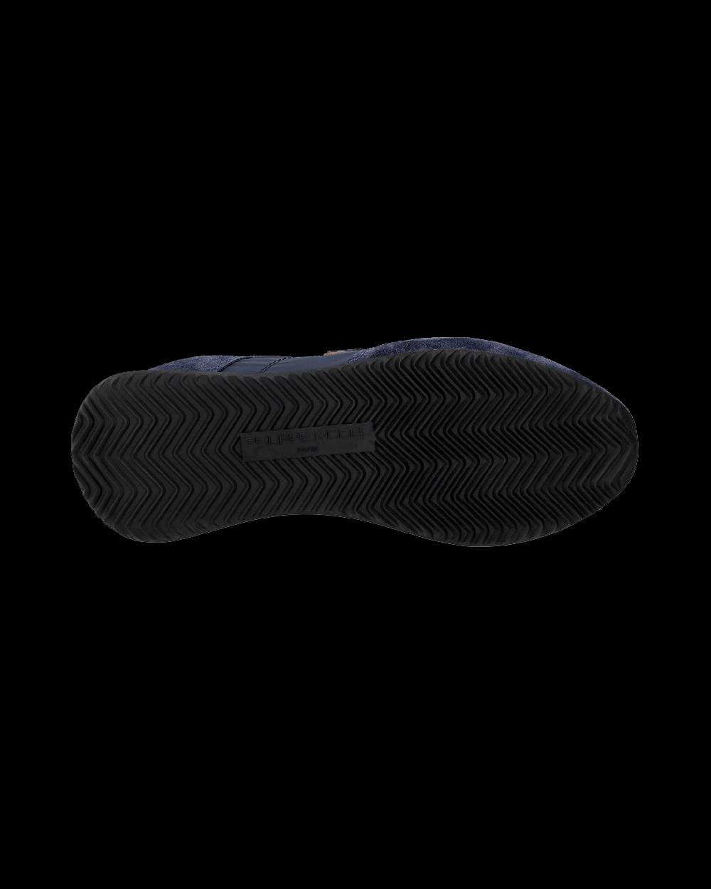 Philippe Model Snaker bassa Trpx donna - blu e argento Novità
