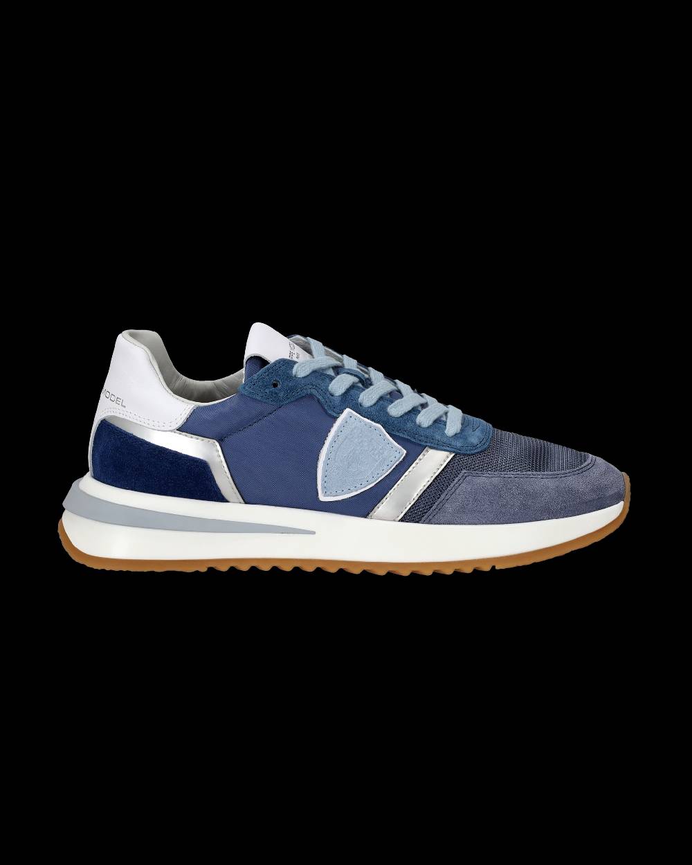 Philippe Model Sneakers Tropez 2.1 da Donna Blu in Tessuto Tecnico Vendita Economica