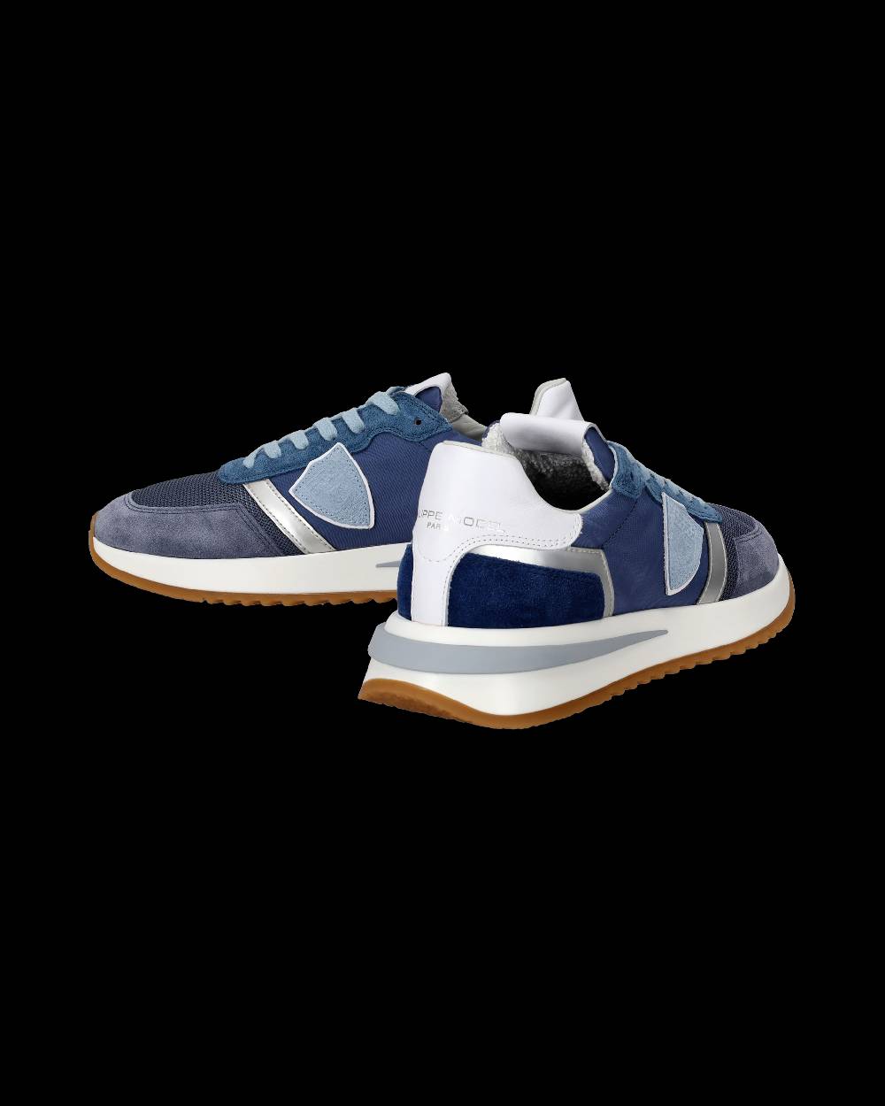 Philippe Model Sneakers Tropez 2.1 da Donna Blu in Tessuto Tecnico Vendita Economica