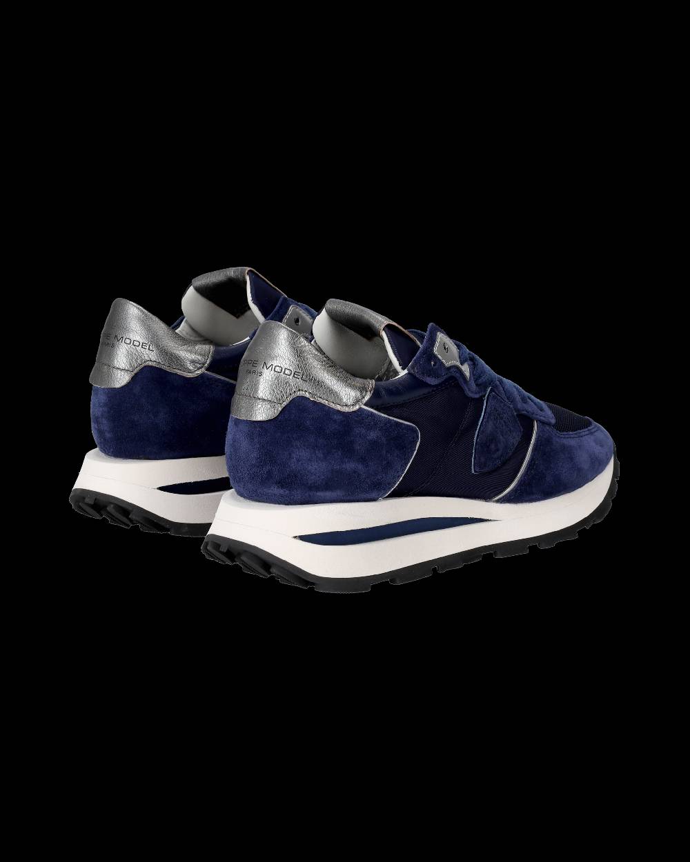 Philippe Model Sneaker basse Tropez Haute donna - blu Saldi Di Fabbrica
