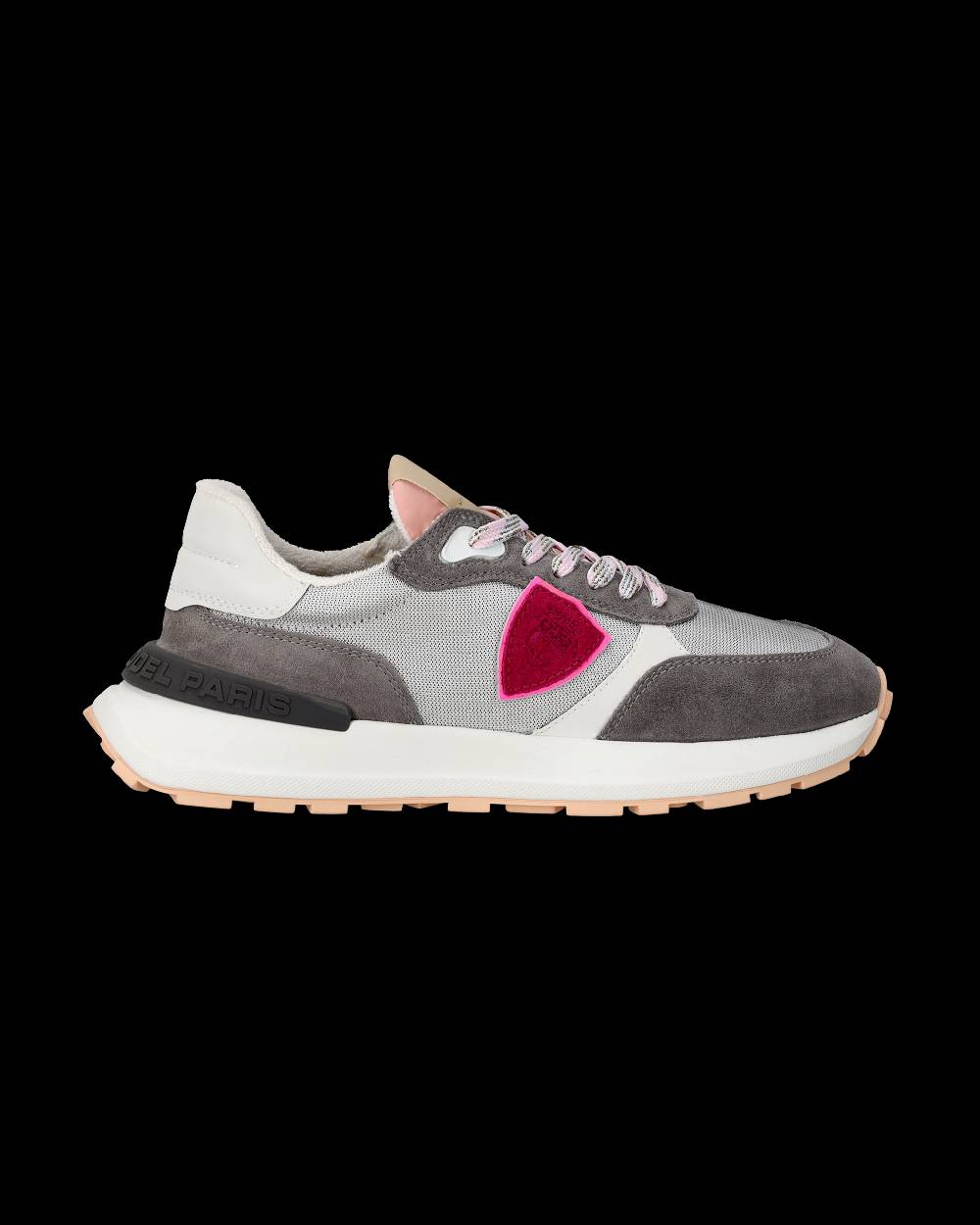 Philippe Model Sneaker running basse Antibes donna - argento e grigio Moda
