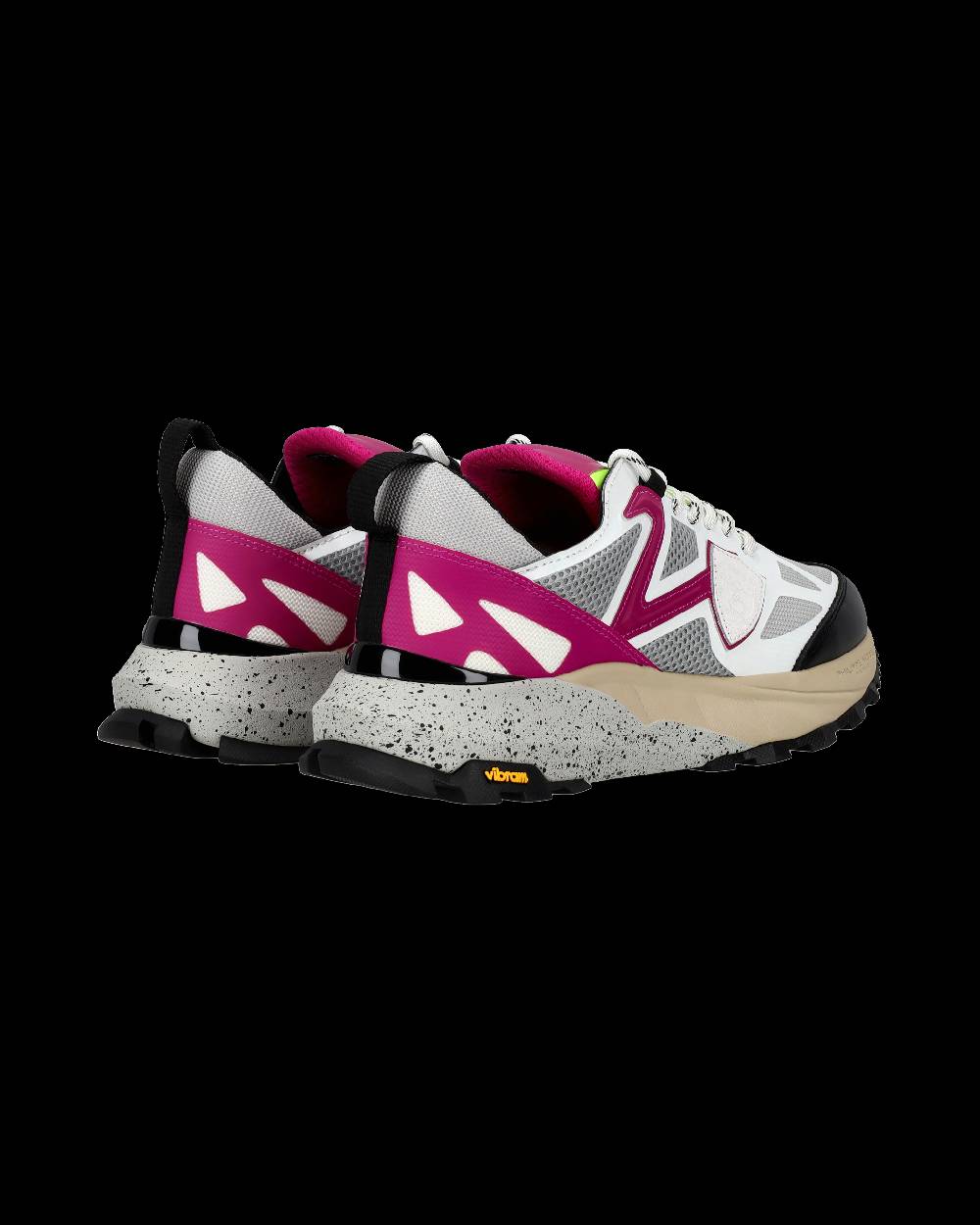 Philippe Model Sneaker basse Rocx donna - bianco e ciclamino Italia