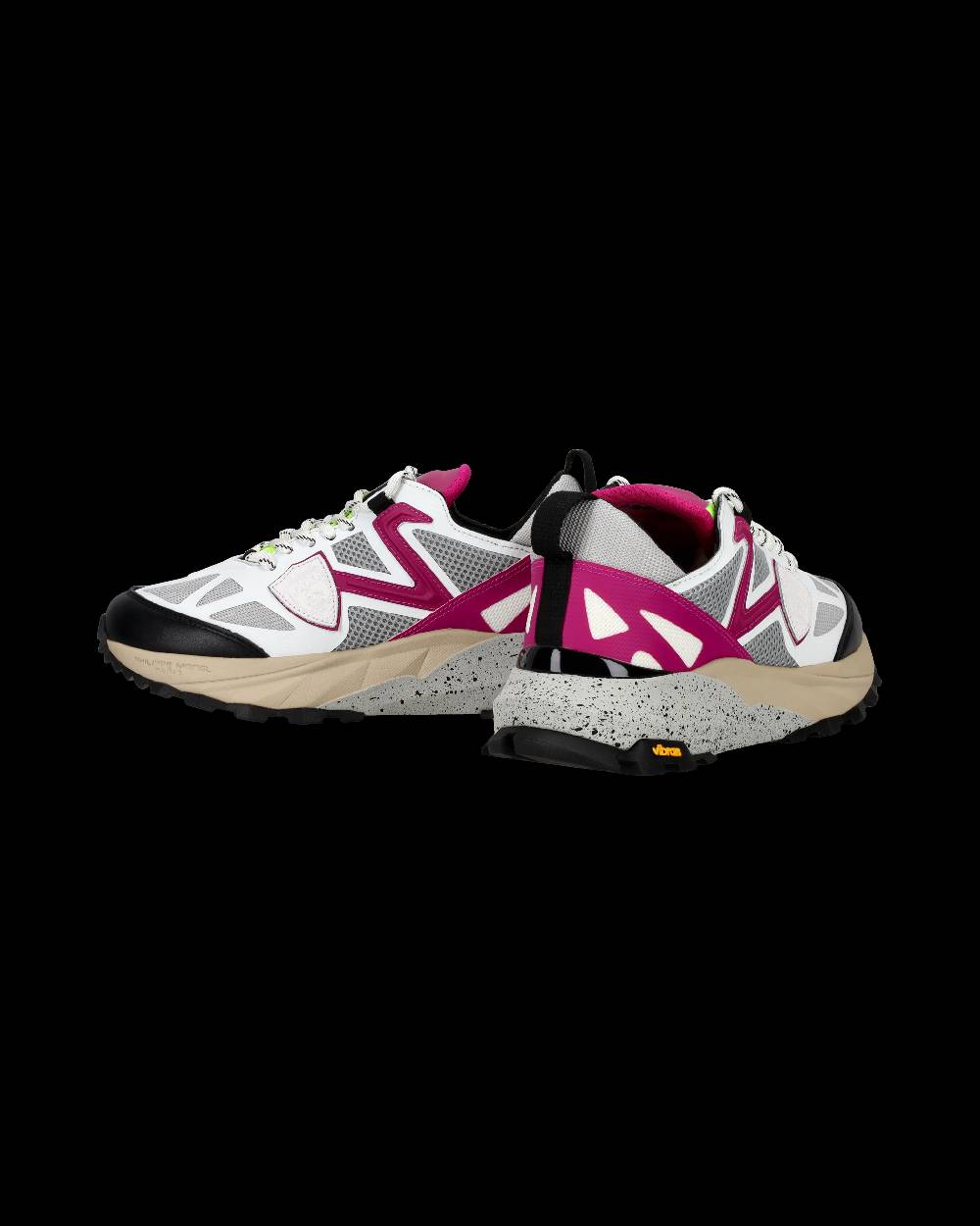 Philippe Model Sneaker basse Rocx donna - bianco e ciclamino Italia
