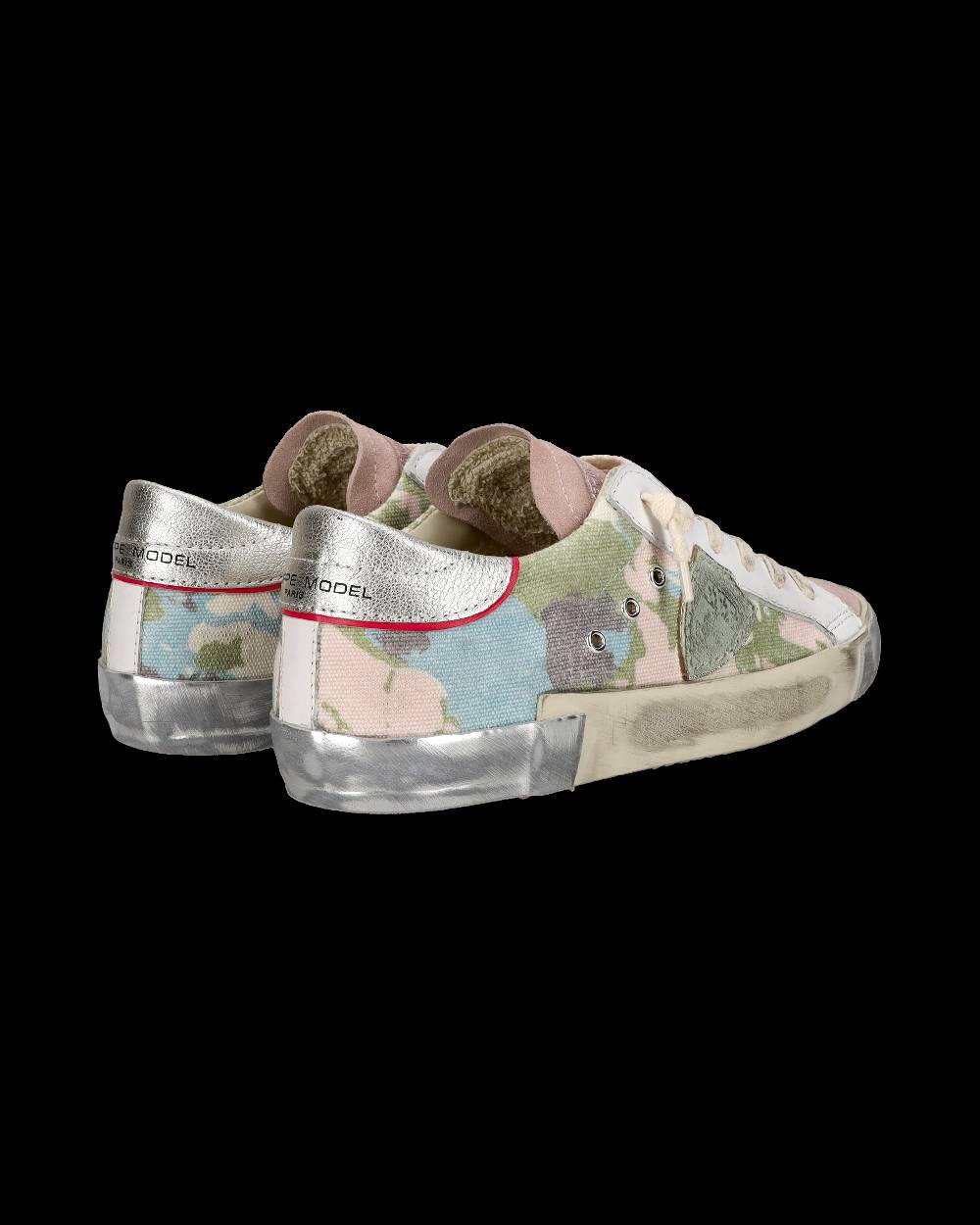 Philippe Model Sneaker bassa PRSX donna - verde e oro Nuovo