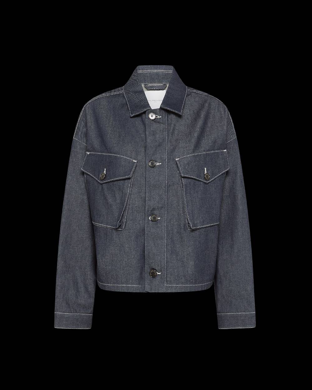 Philippe Model Giacca in denim Giselle da Donna Blu in Denim Pezzi Unici