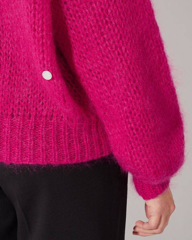 Philippe Model Dolcevita Romaine da Donna Viola in Lana Mohair Promozione Limitata