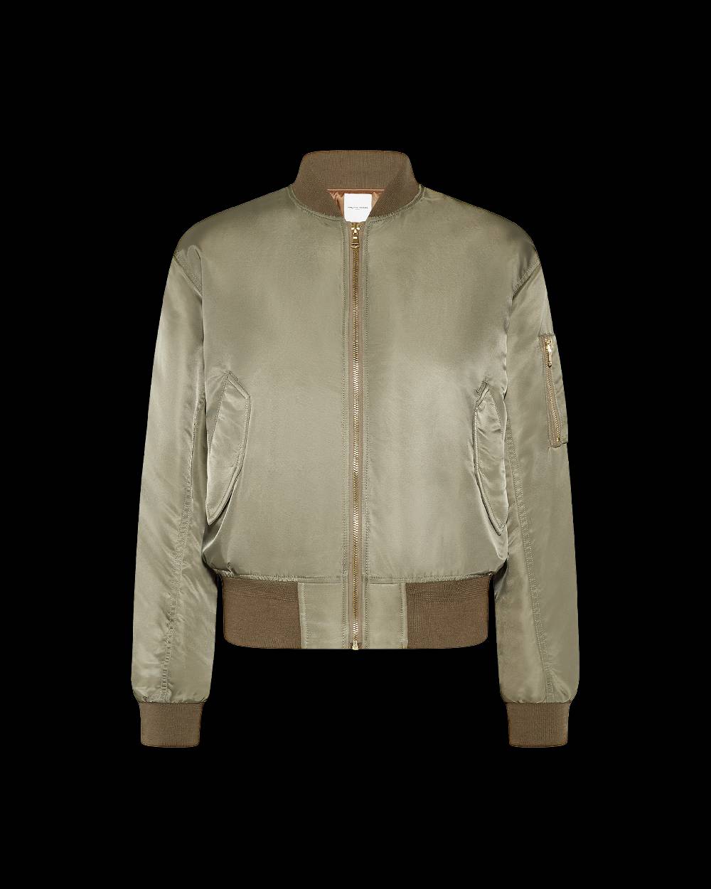 Philippe Model Giacca bomber Giulliet da Donna Verde in Jersey Affare Del Giorno