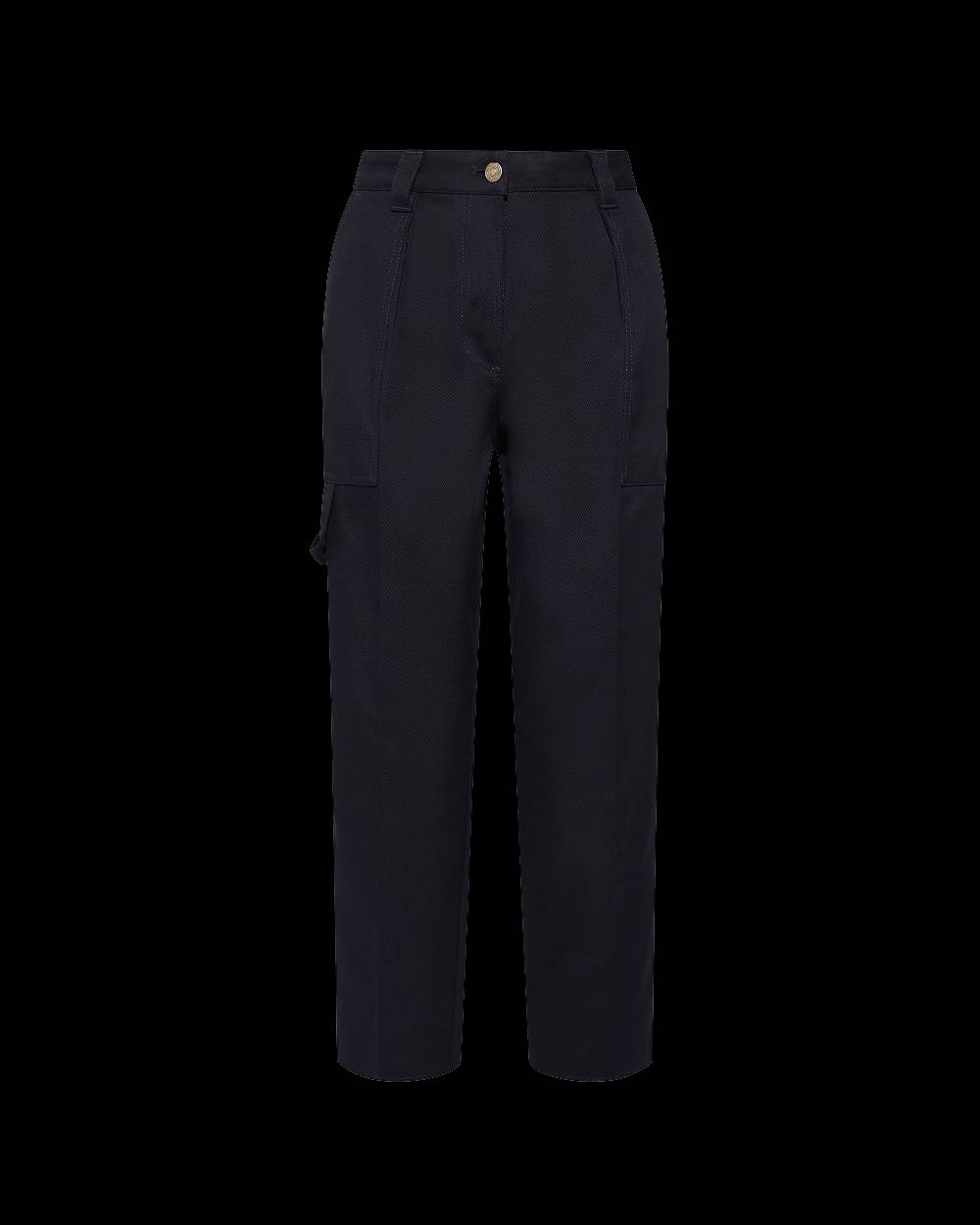 Philippe Model Pantaloni regular Coline da Donna Blu in Cotone Prezzo Ridotto