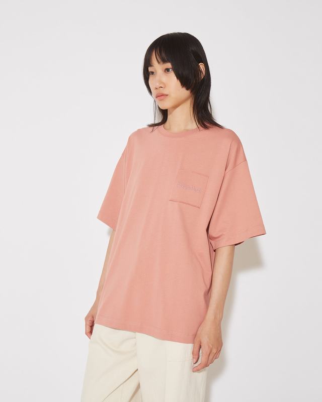 Philippe Model T-Shirt Monique da Donna Rosa in Jersey Vendita Economica