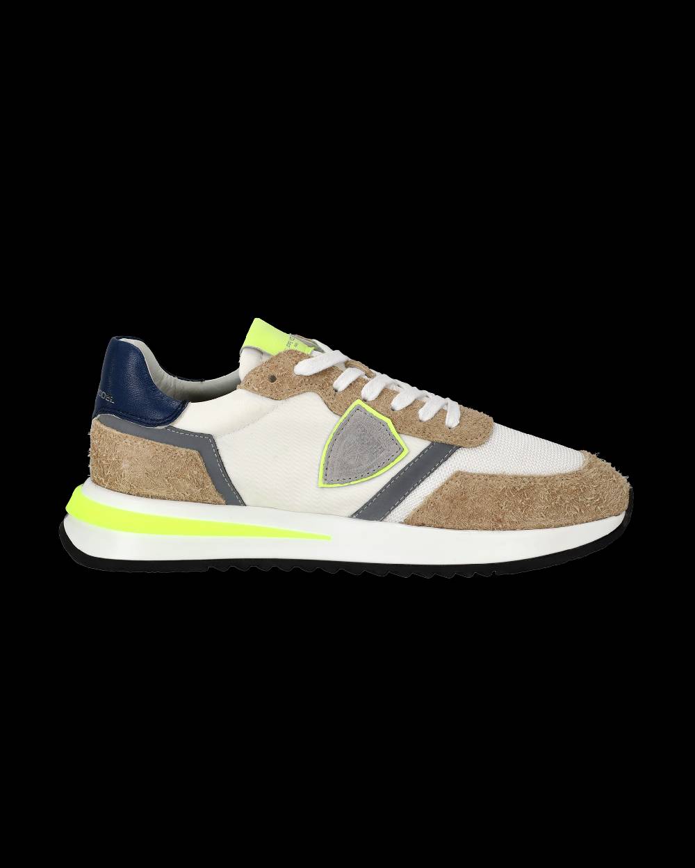 Philippe Model Sneaker basse Tropez 2.1 uomo - bianco, marrone e giallo 2025