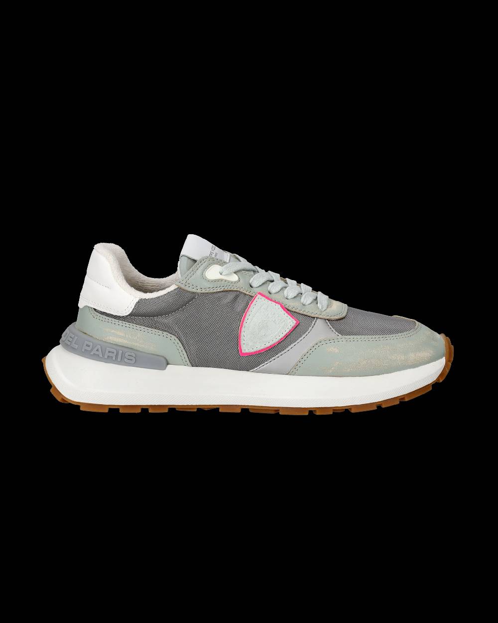 Philippe Model Sneakers Antibes da Donna Verdi in Tessuto Tecnico Vendita