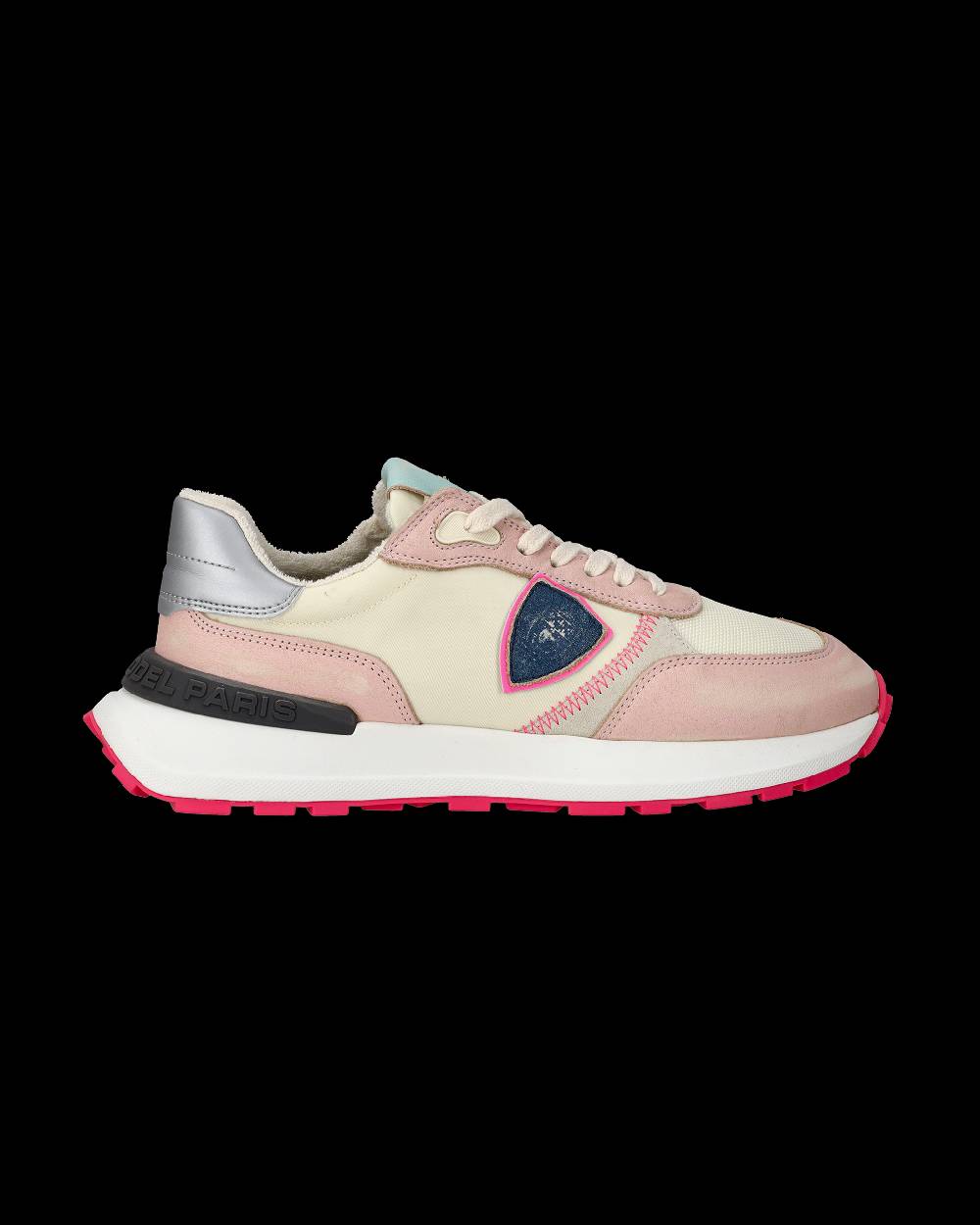 Philippe Model Sneaker running basse Antibes donna - rosa e burro Promozione