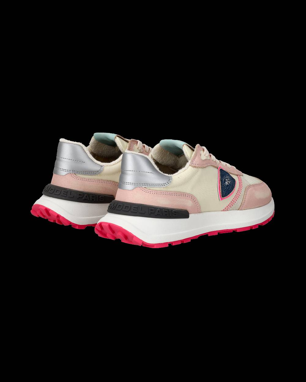 Philippe Model Sneaker running basse Antibes donna - rosa e burro Promozione