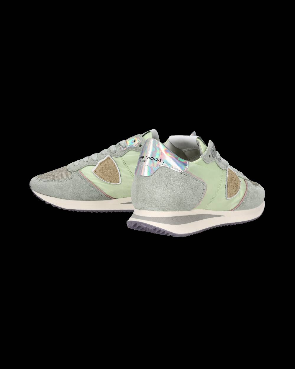 Philippe Model Sneaker running Trpx da donna - Rosa e verde menta Pezzi Unici