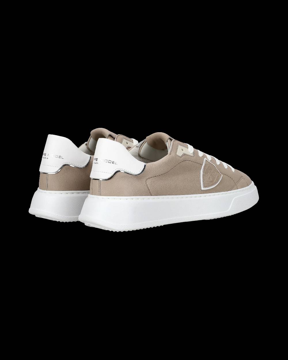 Philippe Model Sneaker casual Temple da uomo in pelle Nabuk - Grigio Fino Al -60%