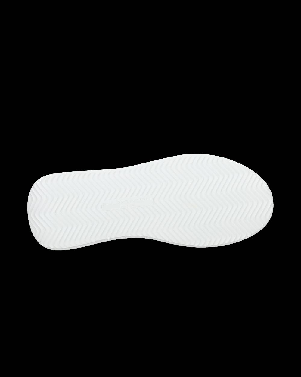 Philippe Model Sneaker casual Tres Temple da donna in pelle - Argento e bianco Affare Del Giorno